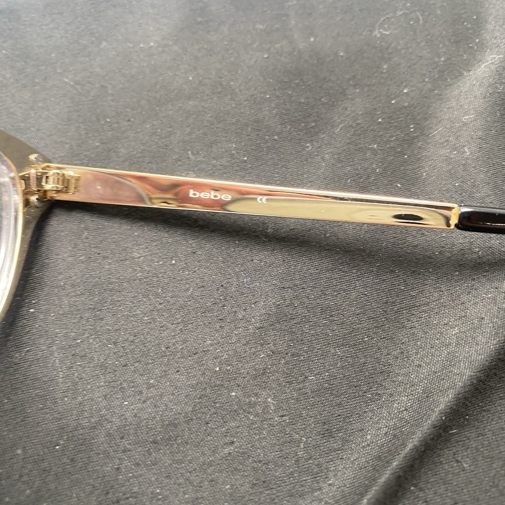 Bebe Eyeglasses Women FRAME ONLY BB5168 Cat Eye 53-17-140 Jet Gradient 536 - Picture 11 of 16
